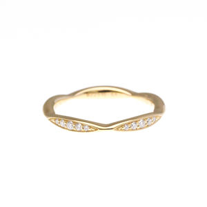 CHANEL 18k Rose Gold Diamond Ring